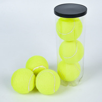 Pelota de Tenis Profesional de Alta Calidad, 57% Lana, Diámetro Aproximado de 65 mm, Peso 58 g, Rebote de 135-145 cm
