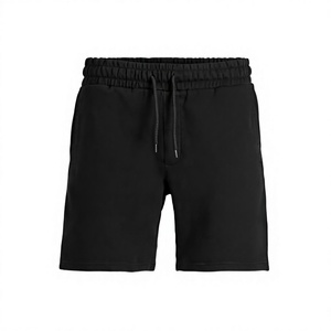 Heavy Weight Cotton French Terry Men's Casual Sweat Shorts Pants Drawstring Jogger Shorts <b>Harem</b> <b>Trousers</b> Mens Running Shorts - Product Image 3