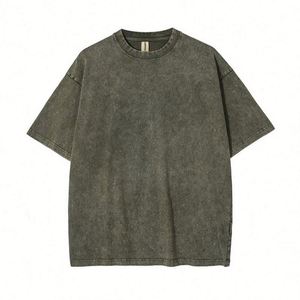 Design Loose Fit Graphic or Blank Options 230g Streetwear Style Cotton T-<b>Shirts</b> - Product Image 5