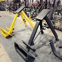 Máquina de entrenamiento con carga de placas para gimnasio comercial, fabricada en China, para uso doméstico, con barra en T y nivel de inclinación ajustable.