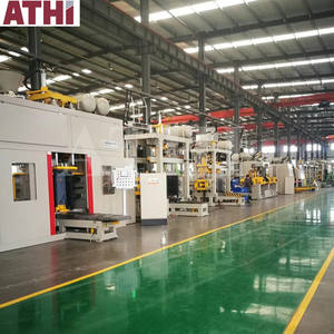 Ligne de production automatique de machines à découper verticalement, à chaud et à froid, pour la fabrication de noyaux de disques de frein - Product Image 4