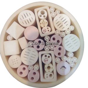 2 חורים אלומינה קרמיקה מבודד צינור/אלומינה חרוזים סגסוגת חוט 15mm ארוך 6*1.7mm - Product Image 3