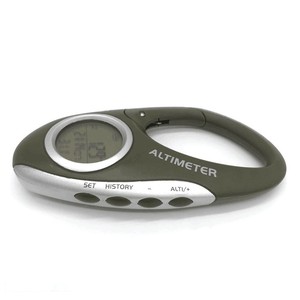 Altitude alímetro barômetro eletrônico, ao ar livre 8 em 1 portátil pesca montanhismo fivela - Product Image 6