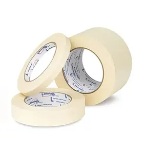 Hoge Temperatuur Crêpe Papier Maskeren Automotive Attachment Tape Voor Schilderen