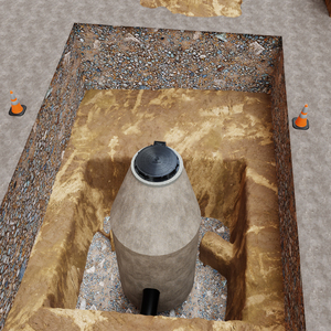 Penutup Lubang Pembuangan Komposit C/O 700mm Berengsel SMC (C250) Bersertifikasi CE Anti-Maling & Anti-Korosi Kapasitas Beban 25 Ton - Product Image 4