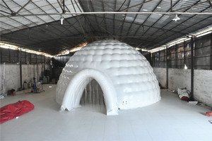 Carpa Inflable de PVC con Luz LED, Carpa Iglú, Carpa Inflable Hermética para Campamento, Domo Inflable para Fiestas, Discotecas, Eventos - Product Image 2