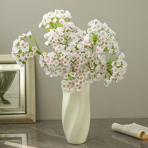 Fleur artificielle Yihua Floral Art, branche unique, fleur en soie rose, décoration d'intérieur, style moderne et simple - Product Image 4