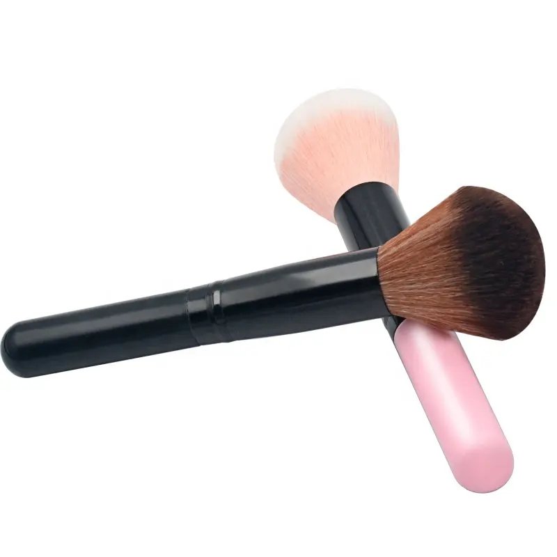 Makeup Brushes Private label Black Big Single Plastic Professional Makeup Brush Face Makeup Blush Loose Powder Brush