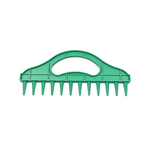 Airi Shield Perforateur de sol de jardin à 10 trous Semoir manuel Outil de plantation en plastique - Product Image 1