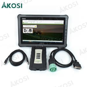 Tractor Agrícola y Tableta Getac F110 V5.3 AG CF EDL V3, Herramienta de Diagnóstico de Equipos de Construcción con Enlace de Datos Electrónico - Product Image 2