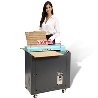 Equipo de embalaje de dispositivo pequeño oficial de 550mm, máquina de corte de cartón corrugado para usted