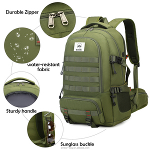 Mochila Oxford impermeable para senderismo, acampada, caminar, deporte, viaje, mochila al aire libre, bolsa G para hombre, mochila impermeable de nailon para exteriores - Product Image 6