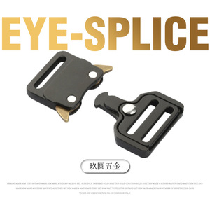 Jiuyuan Adjustable <b>Plastic</b> Buckle 30mm <b>Sliding</b> Buckle For Bags Durable Zinc Alloy Black And Silver - Product Image 5