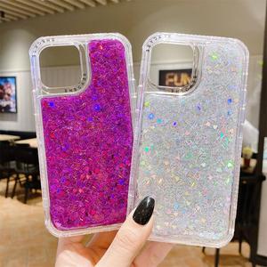 Honatop 2023 shscase pc tpu 3 in 1 custodia per <span class=keywords><strong>iphone</strong></span> <span class=keywords><strong>13</strong></span> 14 pro max defender custodia glitter cuore, per <span class=keywords><strong>iphone</strong></span> custodia per telefono <span class=keywords><strong>con</strong></span> cuori - Product Image 4