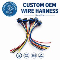 Relay Otomatis Tahan Air JD2912 12v 240v 40a 45a 110v 220v 380v 240v 4 Pin 5 Pin Set Soket Relay Kabel Harness