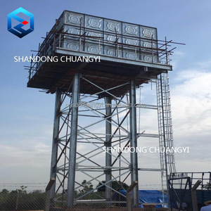Square Sectional 100m3 Bolted Irrigation Elevated Tank With Manhole - Product Image 2