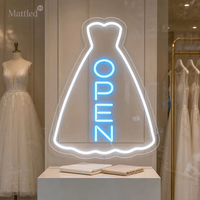 Enseigne néon LED « Ouvert » pour magasin de vêtements, salon de beauté, salon de manucure, décoration de vitrine