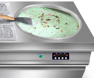 Máquina de helados fritos de rollos de <span class=keywords><strong>helado</strong></span> congelado de acero inoxidable de alta calidad al mejor <span class=keywords><strong>precio</strong></span> - Product Image 2