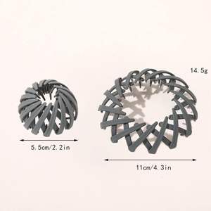 Custom <strong>Bird</strong> <strong>Nest</strong> Magic <strong>Hair</strong> <strong>Clip</strong> Plasti, Lazy <strong>Bird</strong> <strong>Nest</strong> <strong>Hair</strong> <strong>Clips</strong> for Women Girls, Expandable <strong>Hair</strong> Pin Styling Tool - Product Image 3