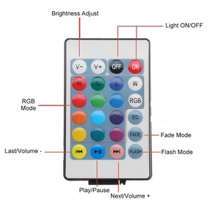 <span class=keywords><strong>Ampoule</strong></span> haut-parleur <span class=keywords><strong>Bluetooth</strong></span> 20W E27 RGB+Blanc, plafonnier <span class=keywords><strong>LED</strong></span> intelligent avec télécommande via application pour la maison - Product Image 4