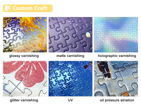 Fabricant OEM sur mesure, usine d'impression, puzzle personnalisé, puzzle personnalisé de 60, 100, 200, 300, 500, 1000, 2000 pièces, personnalisable pour enfants et adultes