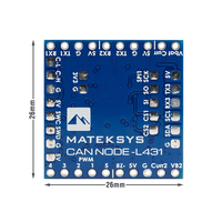 Адаптер Matek CAN-L431 DroneCAN AP_Periph Node для расширения функций GPS, измерения скорости, компаса и барометра для ArduPilot RC FPV и БПЛА дальнего радиуса действия