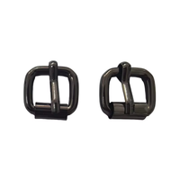 Gesper Pin Roller Gaya Klasik untuk Tas Ransel Kanvas, Tas Selempang Nilon, Pengganti Tali Webbing Tugas Berat, Perlengkapan Gesper Pin