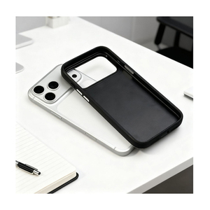 เคส TPU & PC ดีไซน์ทันสมัยสำหรับ <span class=keywords><strong>iPhone</strong></span> 17 Pro 17 Pro Max รุ่นใหม่ล่าสุด พร้อมตัวเลือกสีดำและสีขาว และโลโก้แบบกำหนดเอง - Product Image 5