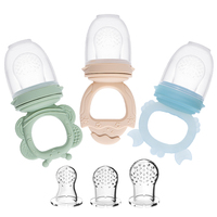 Tétine en silicone pour bébé Sucette pour nourrisson Mangeoire pour aliments frais Sucette pour bébé