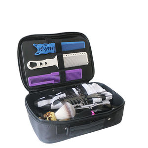 Custom Stylist Hairdressing Tools <b>Bag</b> Electric for Clipper Storage Box Zipper Closure Eva Material Hair Scissors <b>Barber</b> <b>Bag</b> - Product Image 5