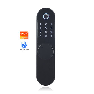 Không thấm nước tuya Wifi App thông minh sinh trắc học Lỗ mộng khóa cửa xi lanh khóa với phím máy tính kỹ thuật số khóa đối với trang chủ - Product Image 4