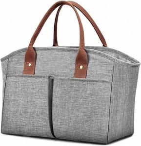 Sacs à lunch pour femmes, sac isotherme pour le déjeuner, sac à lunch durable de grande taille pour le bureau - Product Image 1