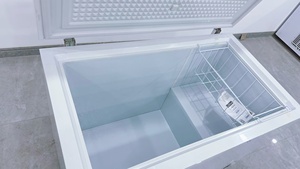 Siêu Thị Ngang Duy Nhất Nhiệt Độ Trắng Top Ngực Tủ Đông Máy Nén Và Trực Tiếp Làm Mát Tủ Đông - Product Image 3