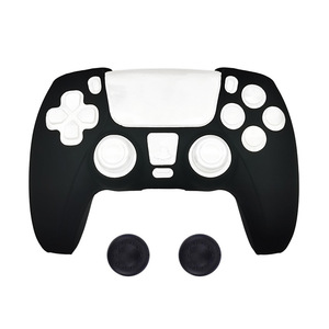 Funda Protectora de Silicona con <span class=keywords><strong>2</strong></span> Tapas Antideslizantes para los Pulgares para el Control de Sony PlayStation 5, Accesorios para Consola de Juegos - Product Image 4