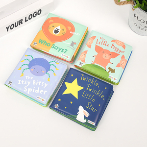 <span class=keywords><strong>Livre</strong></span> d'activités pour bébé personnalisé <span class=keywords><strong>livre</strong></span> en tissu éducatif doux pour <span class=keywords><strong>la</strong></span> <span class=keywords><strong>nuit</strong></span> impression de <span class=keywords><strong>livre</strong></span> en tissu flottant étanche pour bébé - Product Image 3
