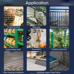 Panneaux de pont galvanisés avec maille soudée à trous carrés pour la construction, panneaux de clôture pour porcs - Product Image 4