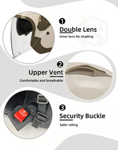 Nuevo Visor <span class=keywords><strong>de</strong></span> Fibra <span class=keywords><strong>de</strong></span> Carbono ABS, Casco <span class=keywords><strong>de</strong></span> Motocicleta <span class=keywords><strong>de</strong></span> Liberación Rápida, Mayor Visibilidad, Interior <span class=keywords><strong>de</strong></span> Espuma, Características <span class=keywords><strong>de</strong></span> Seguridad para Condiciones <span class=keywords><strong>de</strong></span> Poca Luz - Product Image 4