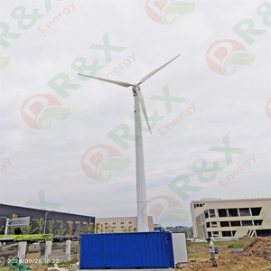 เครื่องกำเนิดไฟฟ้าพลังงานลมแบบแม่เหล็กถาวรสามเฟส AC ขนาด 50KW รุ่น RX-50DK ใบพัดขนาด 12 เมตร แกนแนวนอน สำหรับพลังงานทดแทน  ลดราคาพิเศษ - Product Image 1