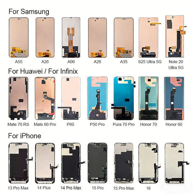 Mobile Phone LCD Digitizer Assembly for ////Infinix/Tecno 6.6" TFT Touch Display 1 Year Warranty Boli