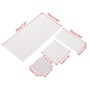 304 스테인리스 스틸 수족관 이끼망 패드 - 녹 방지, 새우 수조 및 수초 조경용 5x5cm-10x20cm - Product Image 6