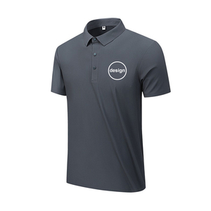 Camiseta de Golf de Alta Calidad OME, a Rayas, con Logotipo Personalizado, 100% Algodón, Secado Rápido, Lona de 250g, Uniforme para Hombre, Venta al Por Mayor - Product Image 1