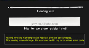 20Cm 30Cm 40Cm Mini Impulse Sealer Hướng Dẫn Sử Dụng Nhựa Poly Bag Nhiệt Niêm Phong Máy Closer <span class=keywords><strong>Kit</strong></span> Với Điều Chỉnh Thời Gian 110V/220V - Product Image 5