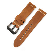 Bracelet de montre vintage en cuir véritable 20mm 22mm 24mm Bracelet universel hommes femmes Sport accessoires de remplacement Bracelet de sport