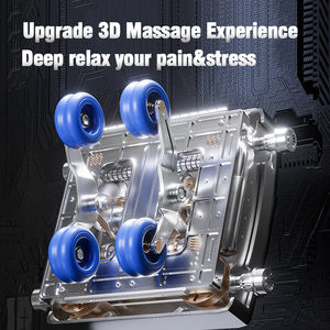 Meilleures ventes, fauteuil de massage électrique à gravité zéro, corps entier, 3D, piste SL, fabriqué <span class=keywords><strong>en</strong></span> Chine, vente <span class=keywords><strong>en</strong></span> gros directe d'usine, luxe - Product Image 5