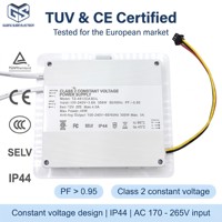 Interrupteur tactile intégré à trois touches 36W 48W 12V / 24V avec variateur d'intensité, étanche IP44, certifié CE CB EMC LVD TUV pour miroir européen
