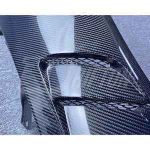 กันชนหน้าคาร์บอนไฟเบอร์ทรง EPAV สำหรับ Infiniti Q50 ปี 2013-2024  ผิวเงา ป้องกันรังสียูวี  คุณภาพสำหรับการติดตั้งเพิ่มเติม/อัพเกรด - Product Image 3