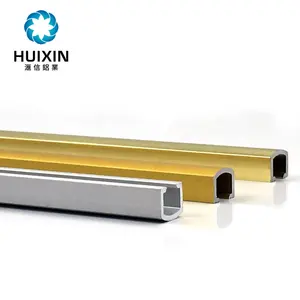 Anodized Gold Surface Extrusion Aluminium Profile Aluminum U Tile Trim