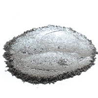 Poudre de lueur comestible de couleur gris argenté HALAL Kosher 10g sans E171, paillettes comestibles de qualité alimentaire pour la décoration de gâteaux et de boissons