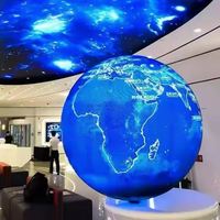 Pantalla LED Esférica P3 Personalizada, 8K HDR, IP66 Impermeable, 3840Hz, a Todo Color, Esfera Creativa para Publicidad Interior/Exterior