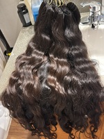 Lots de Cheveux Humains Bruts 100% Naturels, Raides Crépus de Haute Qualité, Raides Yaki, Bouclés Crépus Birmans, Cheveux Vietnamiens 30 Pouces